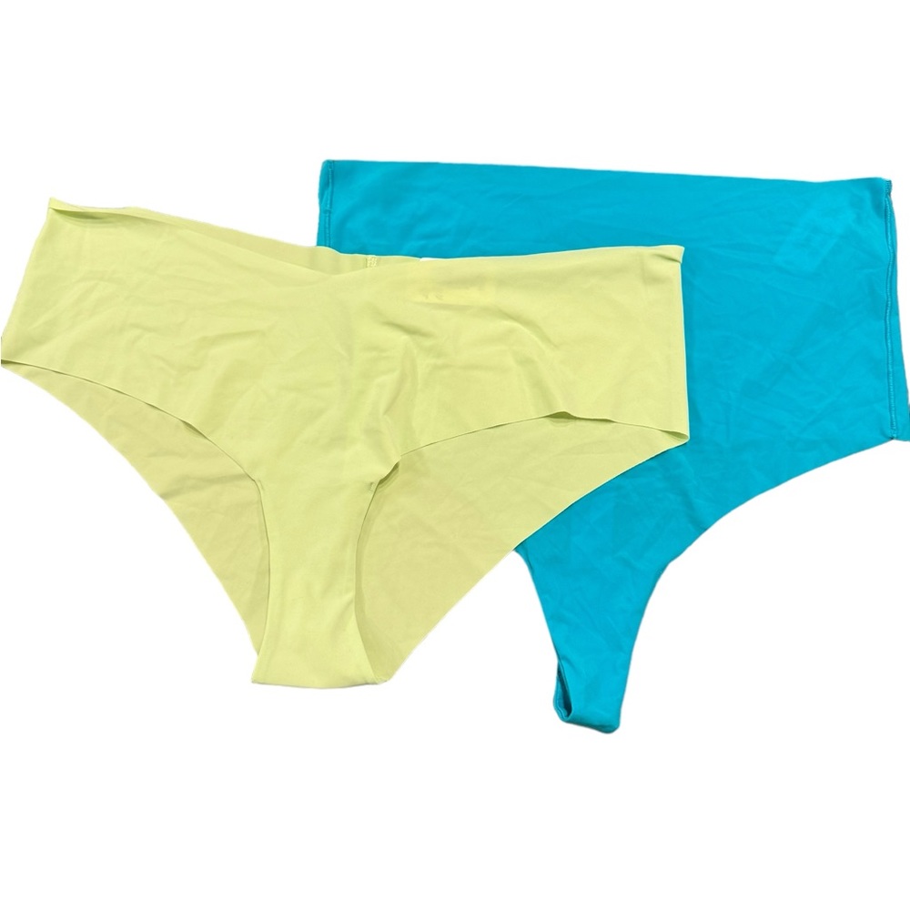 BUNDLE of 2 - Aerie No Show Underwear Size XXL Cheeky and Thong